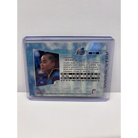 Dawn Staley Rookie Fleer Ultra Prospect Card 2000 South Carolina Gamecocks WNBA - Picture 2 of 2